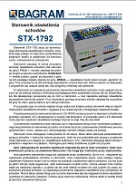 Sterownik oświetlenia schodów STX-1792 - instrukcja